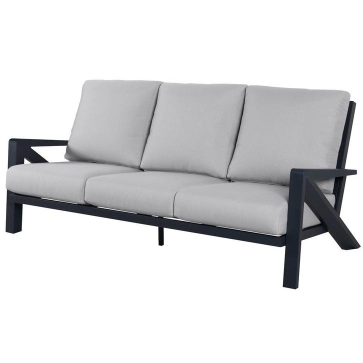 Fortaleza 3-zitsbank antraciet aluminium, Tuin en Terras, Tuinsets en Loungesets, Nieuw, Ophalen of Verzenden