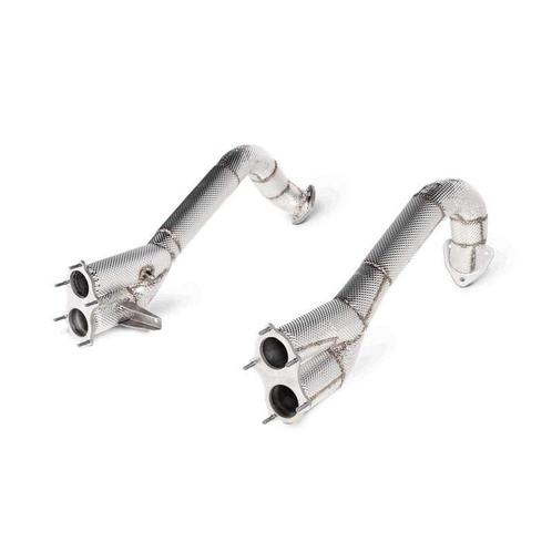 Akrapovic Link Pipes Porsche GT4 718 Cayman - OPF / GPF, Auto diversen, Tuning en Styling, Verzenden