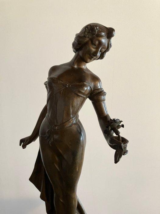 Aristide de Ranieri - sculptuur, Jeunesse - 66 cm -, Antiek en Kunst, Kunst | Designobjecten