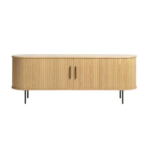 *WOONWINKEL* Eiken Tv-meubel Ovaal 150 Cm, Huis en Inrichting, Kasten | Televisiemeubels, Nieuw, Verzenden