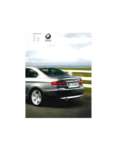 2007 BMW 3 SERIE COUPÉ BROCHURE NEDERLANDS, Boeken, Auto's | Folders en Tijdschriften, BMW