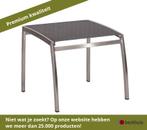 Stern Cardiff voetenbank RVS - zilver, Huis en Inrichting, Krukjes, Ophalen of Verzenden, Nieuw, Overige materialen