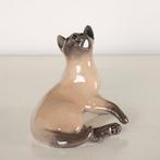 Royal Copenhagen - Beeldje - Siamese cat - Porselein, Antiek en Kunst, Antiek | Glas en Kristal