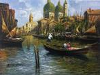 Guido Vuotto (1964) - Santa Maria della Salute Venezia, Antiek en Kunst, Kunst | Schilderijen | Klassiek