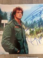 First Blood - Sylvester Stallone (John Rambo) - Signed in, Verzamelen, Nieuw