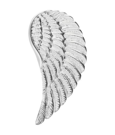 Zilveren Engelvleugel mat en glans kettinghanger, Sieraden, Tassen en Uiterlijk, Kettinghangers, Verzenden