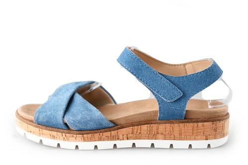 Feyn Sandalen in maat 40 Blauw | 10% extra korting, Kleding | Dames, Schoenen, Blauw, Zo goed als nieuw, Sandalen of Muiltjes