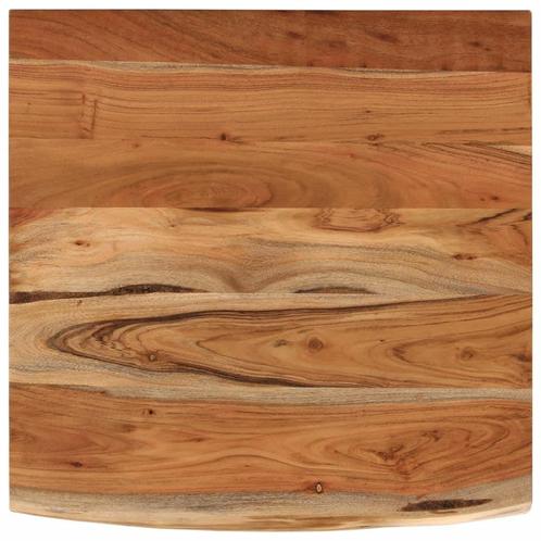 Vierkant Acacia Blad 60x60 - Retourdeal - Multifunctioneel!, Huis en Inrichting, Badkamer | Badkamermeubels, Minder dan 25 cm