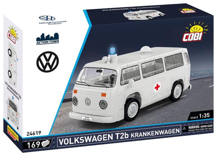 COBI 24619 VW T2B Ambulance (Voertuigen, Modelbouwsets), Kinderen en Baby's, Speelgoed | Bouwstenen, Nieuw, Verzenden