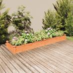 vidaXL Plantenbak verhoogd met voering 240x60x25 cm, Minder dan 30 cm, 100 cm of meer, Verzenden, Nieuw