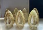 Lamp (7) - Opaline glas - Art deco lampenset, Antiek en Kunst