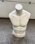 Paspop, Etalagepop Man, B42 x D28 x H68cm, wit