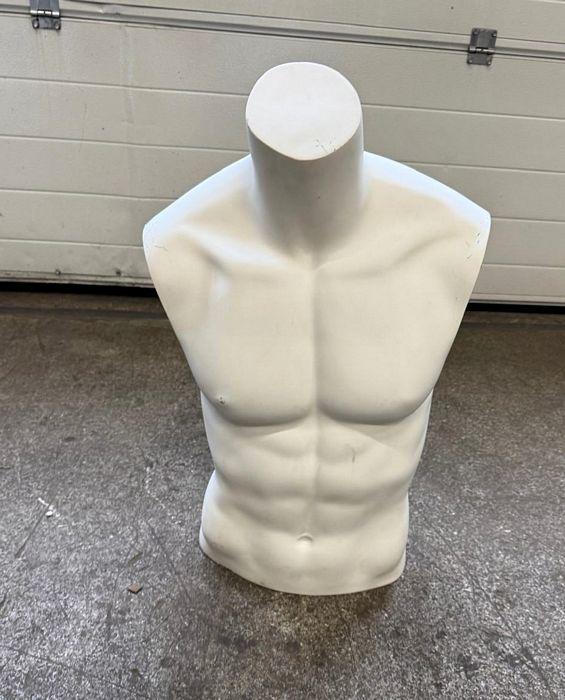 Paspop, Etalagepop Man, B42 x D28 x H68cm, wit, Zakelijke goederen, Kantoor en Winkelinrichting | Winkel en Inventaris