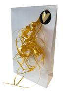 Giftbag Wit Glossy Blokzak, Ophalen of Verzenden, Nieuw, Overige typen