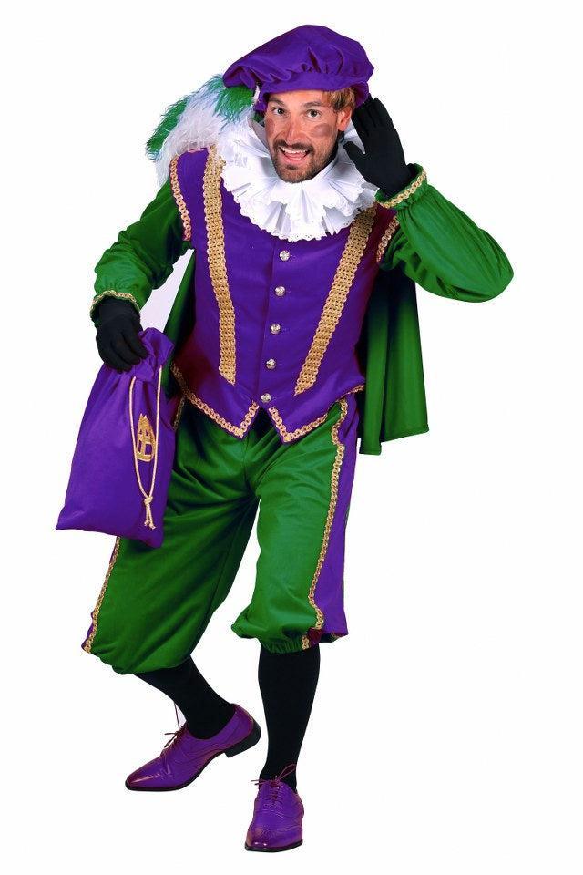 Piet Amsterdam Paars Groen - XXL, Diversen, Sinterklaas, Verzenden