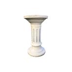 Ronde zuil - steen - 62 cm - klassieke uitstraling - wit, Huis en Inrichting, Woonaccessoires | Zuilen en Pilaren, Ophalen of Verzenden