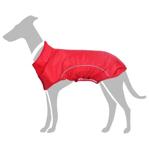 vidaXL Hondenregenjas met reflecterende strips polyester, Dieren en Toebehoren, Honden-accessoires, Nieuw, Verzenden