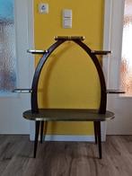 Bijzettafel - Oorspronkelijke DDR bloemen- en etagentafel