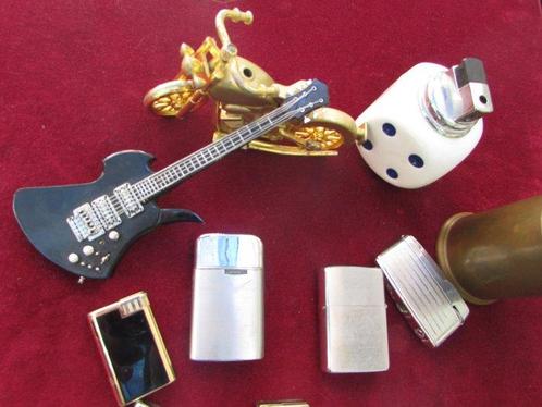 Ronson, Zippo - Aansteker - Staal (roestvrij) - (11), Verzamelen, Rookartikelen, Aanstekers en Luciferdoosjes
