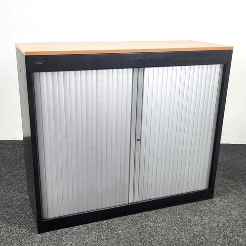 Emmein Archiefkast  Zwart | 102 x 120 x 45 cm, Huis en Inrichting, Kasten | Roldeurkasten en Archiefkasten, Gebruikt, Ophalen of Verzenden