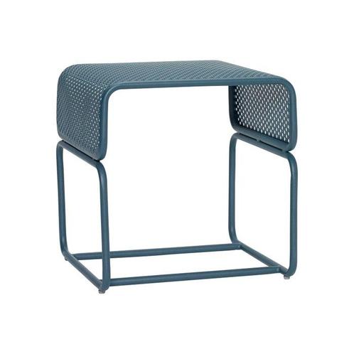 Hübsch - Salontafel - Randtafel - Petroleum - Metaal - Geen, Antiek en Kunst, Kunst | Designobjecten