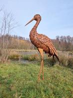 sculptuur, Staande reiger - 110 cm - metal