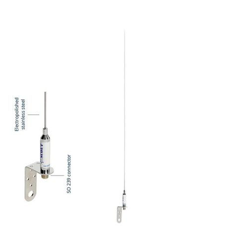 Scout VHF Antenne Voor Zeilboten RVS 1 meter KM-3A, Watersport en Boten, Navigatiemiddelen en Scheepselektronica, Nieuw, Ophalen of Verzenden
