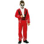 Day of the Dead Kostuum rood - kind, Verzenden, Nieuw, Feestartikel