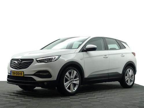 Zakelijke Lease |  Opel Grandland X 1.2 Turbo Business Execu, Auto's, Opel, Dealer onderhouden, Lease, Zwart, Handgeschakeld, SUV of Terreinwagen