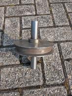 Stalen poelie met as – diameter ca. 19 cm, Ophalen of Verzenden, Nieuw