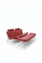 Leolux - Sofa (2) - Leder, Staal - Een klassiek ontwerp