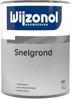 Wijzonol Snelgrond 1 liter, Doe-het-zelf en Verbouw, Verf, Beits en Lak, Nieuw, Ophalen of Verzenden