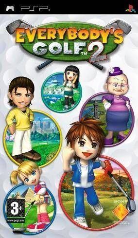 Everybodys Golf 2-Standaard (PSP) Gebruikt, Spelcomputers en Games, Games | Sony PlayStation Portable, Zo goed als nieuw, Ophalen of Verzenden