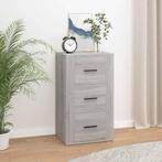 vidaXL Dressoir 40x33x70 cm bewerkt hout grijs sonoma, Huis en Inrichting, Kasten | Dressoirs, Minder dan 50 cm, Verzenden, Nieuw