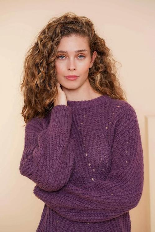 -50% Geisha  Geisha 44580-70 330 pullover ajour mauve  maat, Kleding | Dames, Truien en Vesten, Nieuw, Verzenden