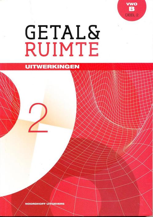 Getal en Ruimte 2 Uitwerkingen deel 2 B 11e editie VWO, Boeken, Schoolboeken, Nieuw, Verzenden
