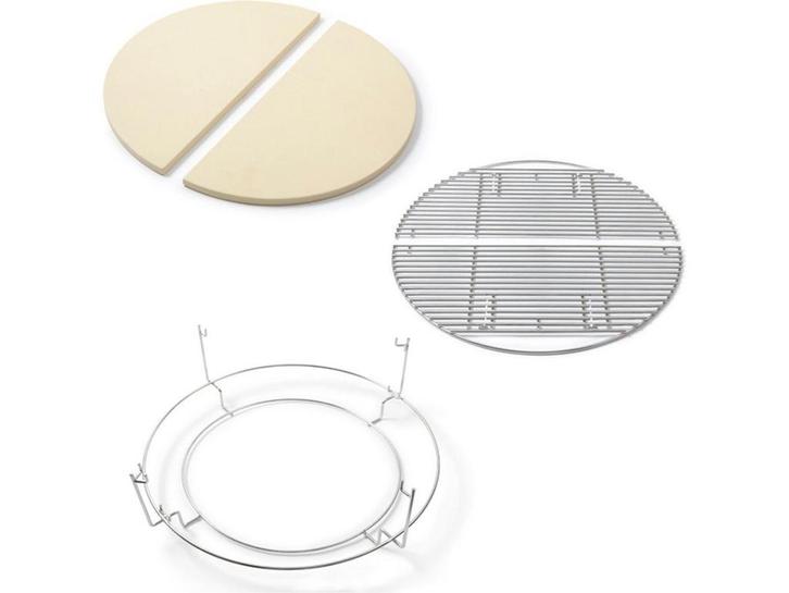 YAKINIKU LARGE 19 - Pro set - 2 halve maan roosters 2 heat, Tuin en Terras, Houtskoolbarbecues, Nieuw, Verzenden