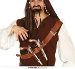 Piraten pistolen met holster, Verzenden, Nieuw, Feestartikel