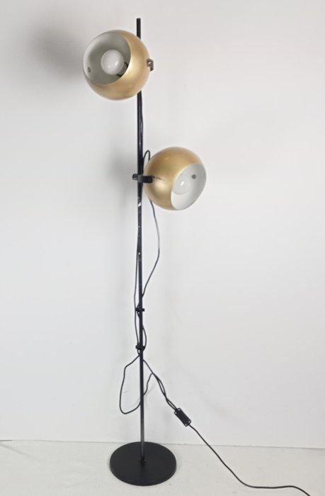 Staande lamp - eyeball - Staal gelakt - Vintage space age, Antiek en Kunst, Kunst | Designobjecten