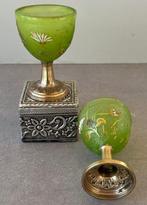 Emile Gallé - Eierdopje (2) - Glas, Antiek en Kunst