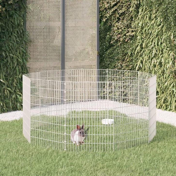 Gegalvaniseerd Dierenverblijf - OP = OP! | 40% Korting!, Dieren en Toebehoren, Knaagdieren en Konijnen | Hokken en Kooien, 60 tot 90 cm