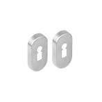 Intersteel rozetten ovaal met sleutelgat verdekt 65x30x10mm, Verzenden, Nieuw