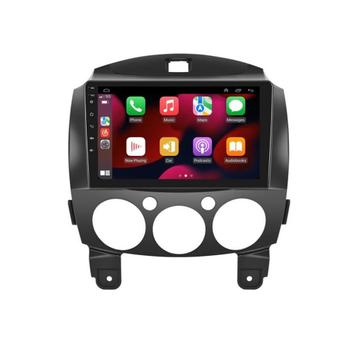 Mazda 2 Android 12 Navigatie CarPlay 2GB RAM 32GB ROM
