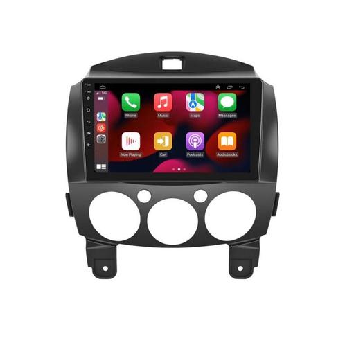 Mazda 2 Android 12 Navigatie CarPlay 2GB RAM 32GB ROM, Auto diversen, Autoradio's, Nieuw, Ophalen of Verzenden