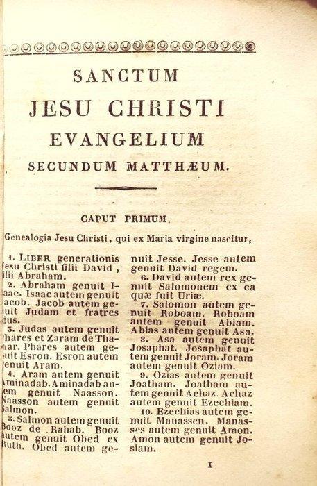 Anonimo - Novum Jesu Christi Testamentum Vulgatæ Editionis -, Antiek en Kunst, Antiek | Boeken en Bijbels