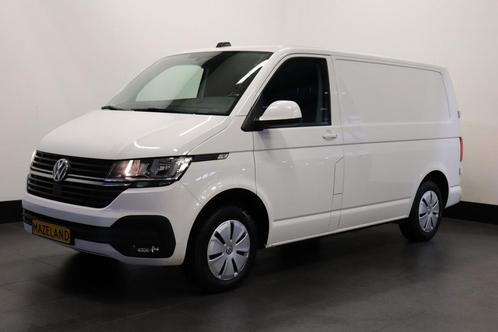 Volkswagen Transporter 2.0 TDI 150PK DSG Automaat EURO 6, Auto's, Bestelauto's, Lease, Zwart, Automaat, Wit, Volkswagen, Financial lease