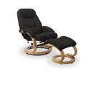 RelaxFauteuil Matador Zwart Leer Incl. Massage en Heating fu, Ophalen of Verzenden, Nieuw