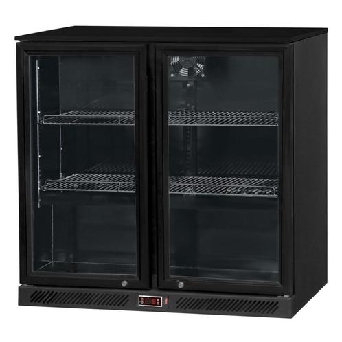 GGM Gastro | Barkoelkast - 900mm - 220 liter - 2 glazen |, Witgoed en Apparatuur, Koelkasten en IJskasten, 140 tot 160 cm, Nieuw