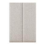 Gestoffeerde wandpanelen Carpino set van 2 stof 90x30 cm gri, Doe-het-zelf en Verbouw, Platen en Panelen, Verzenden, Nieuw