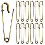 Fako Bijoux - Grote Veiligheidsspeld - Sierspeld -, Sieraden, Tassen en Uiterlijk, Broches, Verzenden, Nieuw